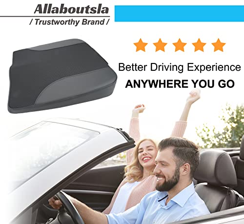 Allaboutsla Car Seat Cushion, Car Seat Cushions for Long Driving - color: Black