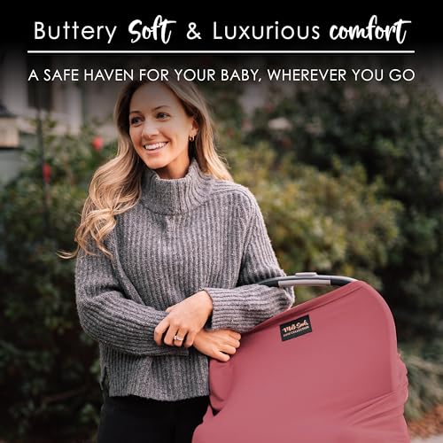 Milk Snob Original 5-in-1 Luxe Cover (Ash Rose) - color: Dark Pink