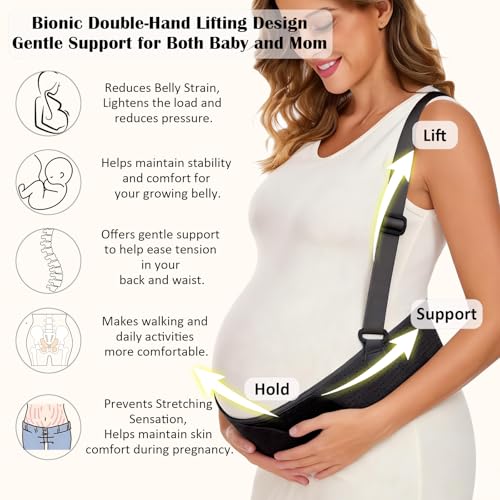 Pregnancy Belly Bands for Pregnant Women, Maternity Pregnancy Support Belt