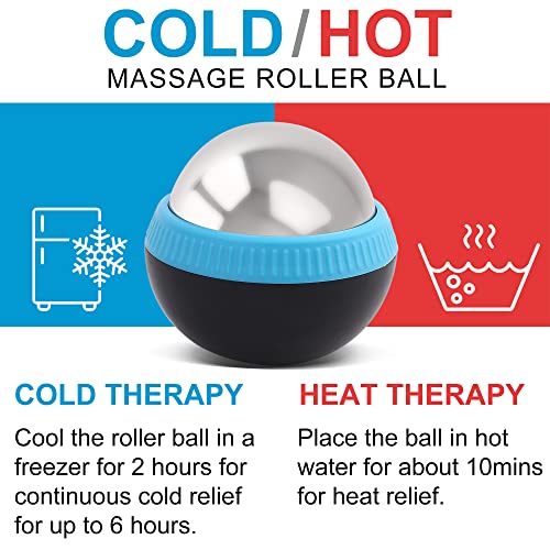 Cryosphere Massage Roller Ball for Body Muscle Relief, Set of 2