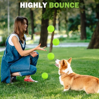 FURWEY Tennis Ball,6/12/24/36/40/80 Pack Training Balls,Dog Balls - size: 24P