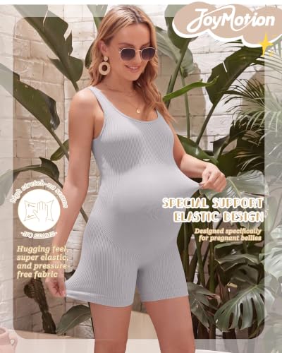 3 Pack Maternity Bodysuits - color: Light Gray, White, Black, size: Large