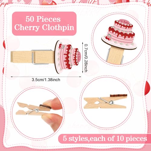 Patelai 321 Pcs Baby Shower Games Supplies, Cherry - style: Cherry