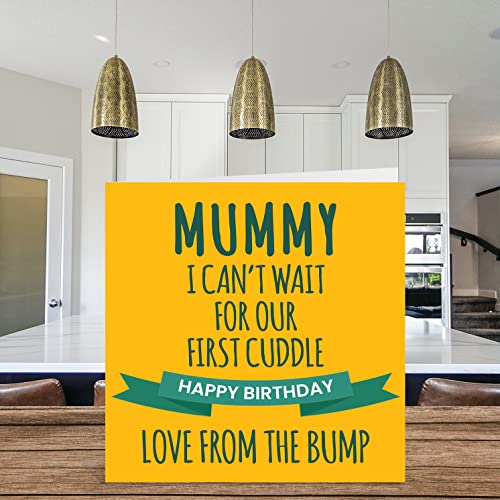Stuff4 Fun Birthday Card for Mum, First Cuddle - color: Mummy Birthday