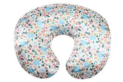 Tcmyyund Satin Nursing Pillow Cover Set 2 Pack Ultra Soft Silk Feeling - color: Floral & Floral