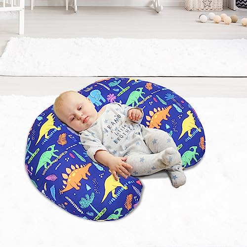 Cloele Nursing Pillow Cover for Breast Feeding Pillows,Blue Dinosaur - color: Dinosaurs