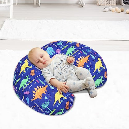 Cloele Nursing Pillow Cover for Breast Feeding Pillows,Blue Dinosaur - color: Dinosaurs