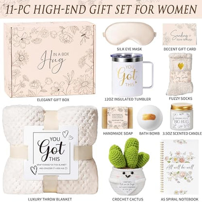 Get Well Soon Gifts Baskets for Women Spa Self Care Package After Surgery