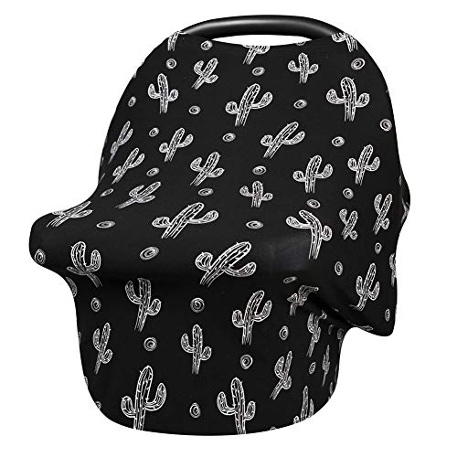 Metplus Car Seat Cover for Babies, Carseat Canopy & Nursing Covers (Cactus) - color: Cactus