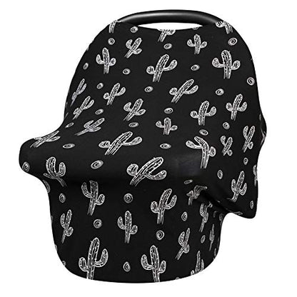 Metplus Car Seat Cover for Babies, Carseat Canopy & Nursing Covers (Cactus) - color: Cactus