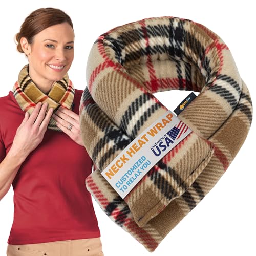 SunnyBay Heating Pad, Neck and Shoulder Wrap, 26x4 inch, London - color: London