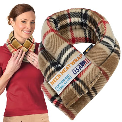 SunnyBay Heating Pad, Neck and Shoulder Wrap, 26x4 inch, London - color: London