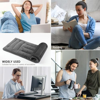 Microwave Heating Pad for Pain Relief, 8 x 18 Grey - color: Heat Pad04 -Grey
