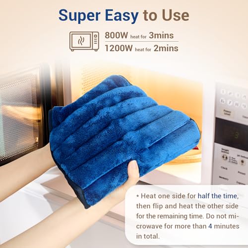 Comfytemp Microwavable Moist Heating Pad for Back and Waist Pain Relief