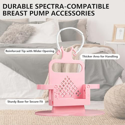 G-Tube Feeding Pump Carrier for Infinity Pump, No Tools Required(Pink) - color: Pink