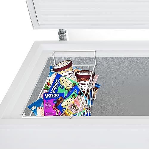 Chest Freezer Organizer Bins 15.5in Metal Wire Baskets - size: 15.5 inch