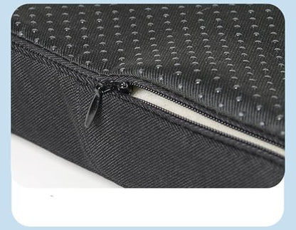 14" Round Bar Stool Cushion Detachable Round Seat Cushion Circle Chair Pad - color: Black, size: 14 Inches