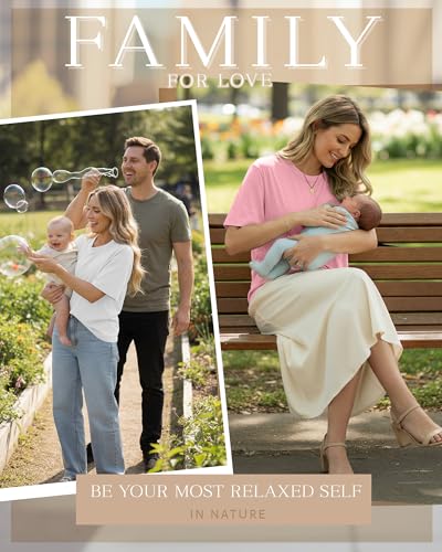 4 Pack Nursing Breastfeeding Shirts - color: Pink, Sky Blue, White, Black, size: Medium