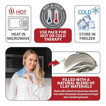 Reusable Hot & Cold Therapy Pack for Knee Back & Shoulder Pain-Trisectional - size: Tri-Sectional - 11 x 15 Inch