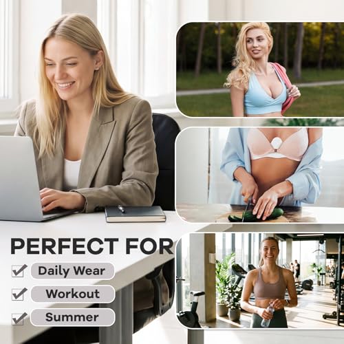 Boyiee 9 Pcs Bra Liners for Sweat - color: White, Beige, Black, size: Medium