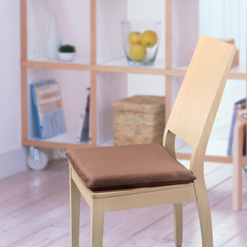 Augld Square Memory Foam Chair Cushion 16x16 in Navy - color: Navy, size: 16x16 In