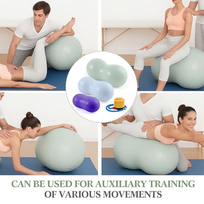 Jexine Peanut Ball for Kids Therapy Pregnancy - color: Morandi Color