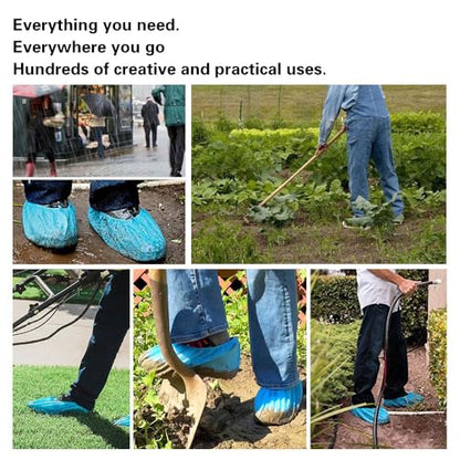 Shoe Covers Disposable 2800 Pack (100 Pairs) - size: (8-12.5 Women/8-12 Wide Men) (Pack of 14)