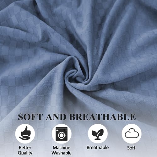 Bed Wedge Pillow for Side Sleepers, Body Position Wedges - color: Light Blue