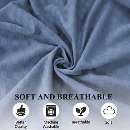 Bed Wedge Pillow for Side Sleepers, Body Position Wedges - color: Light Blue