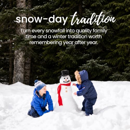 Little Pear Build A Snowman Decorating Kit, Christmas Winter Activity - color: Snowman Making Kit