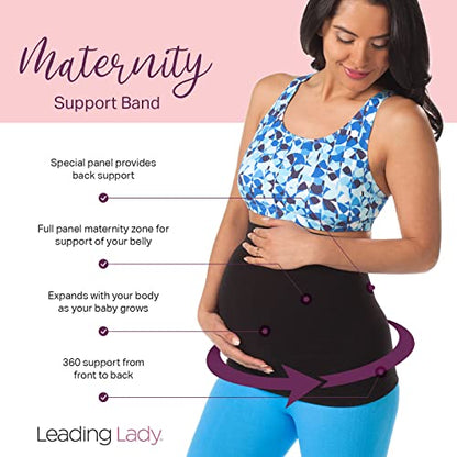 LEADING LADY Womens Maternity Support Band - size: Medium