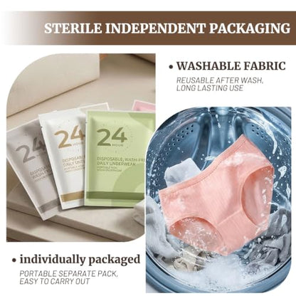 15-Pack Disposable Underwear - color: White, size: X-Large