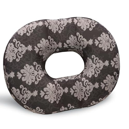 Donut Pillow for Hemorrhoids Seat Cushion for Tailbone Pain Relief - color: Flowers
