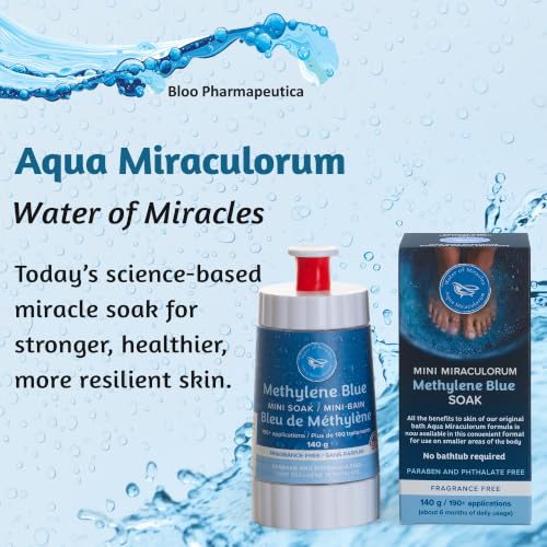 USP Grade Methylene Blue Mini Soak Sitz Bath & Foot Spa Fungus Treatment - size: 1 Count (Pack of 1)