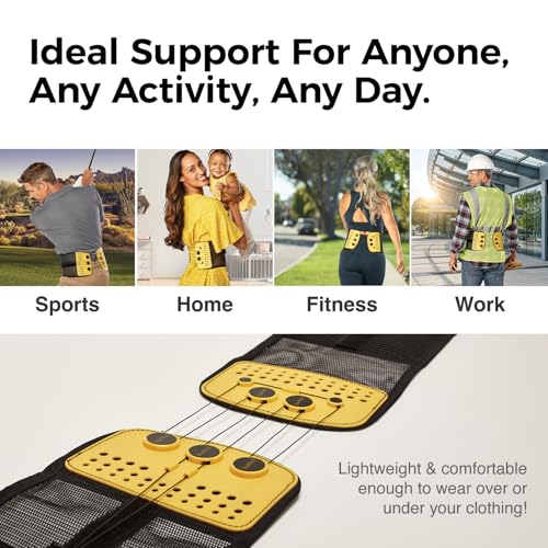 BaxMAX Adjustable Back Brace with 5-to-1 Compression Pulley System for Lumbar Support & Back Pain - Immediate Relief from Sciatica, Scoliosis, Bulging/Herniated Disc - Lightweight/Breathable, X-Large - size: X-Large (Pack of 1)