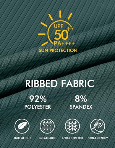 Charmo Ruffle Maternity Bathing Suits Ribbed Tie Knot Pregnancy Swimsuit - color: Green, size: Medium