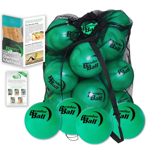 Club Pack: 25 Original Small Exercise Balls 9" Pilates + Mesh Carry Bag