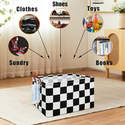 Rectangular Collapsible Boys Racecar Storage Basket Nursery Organizer - color: LYS-SNT- Rec-Football