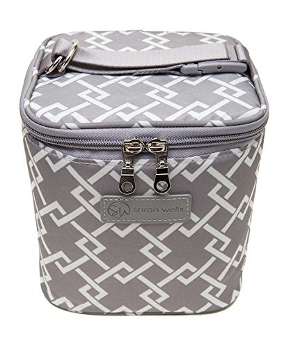 Sarah Wells Cold Gold Breastmilk Cooler with Ice Pack (Gray) - color: Gray