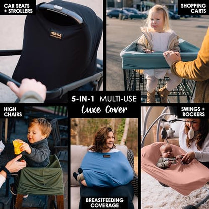 Milk Snob Original 5-in-1 Luxe Cover (Onyx) - color: Black