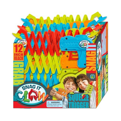 JA-RU Robot Arm Claw Grabber Gun (1 Toy Assorted) 12 Inch Long 5614-1p - size: 1 Unit