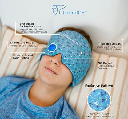 TheraICE Headache & Migraine Relief Hat PRO and TheraICE Mini Migraine Relief Hat