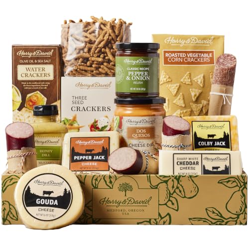 Harry & David Ultimate Meat And Cheese Gift Box, Food Basket, Charcuterie - style: Ultimate