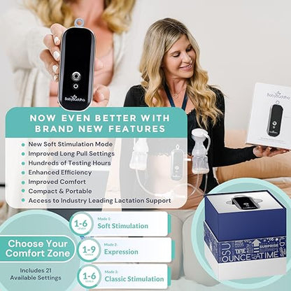 Breast Pump 2.0, Primary Breast Pump, Electric, Portable, Travel Hands-Free