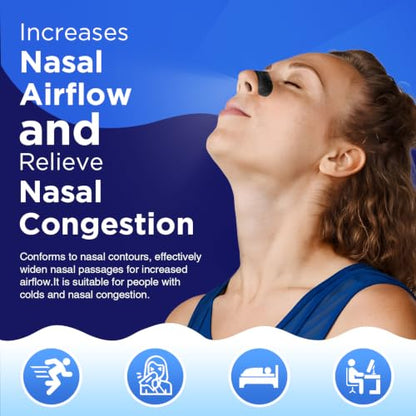 OK TAPE Nose Strips for Breathing and Snoring 30Pcs Beige - color: Beige