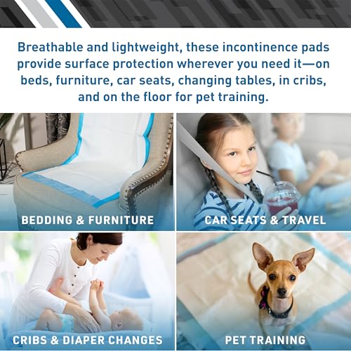 BodyMed Disposable Underpads, High Absorbency, 30 x 36 in, 100 ct - size: 30" x 36", 100 Pads
