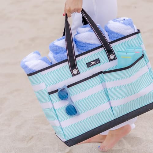 SCOUT Ben Pocket Tote - Multi-use with breakway zipper - color: Cane Fonda