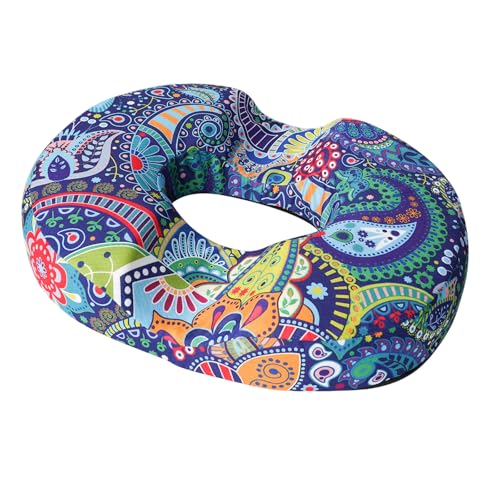Donut Pillow for Hemorrhoids Seat Cushion for Tailbone Pain Relief - color: Paisleystyle