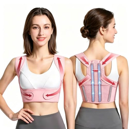Posture Corrector for Women & Men, Back Shoulder Support Brace - size: Small(Small)
