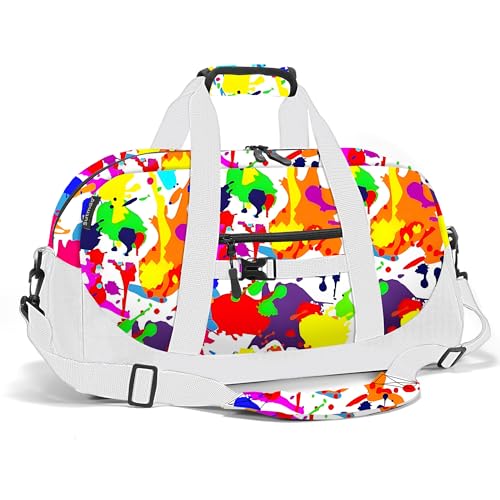 Kids Overnighter Duffel Bag Carry-On Size Sport Bag（11wcai) - color: 11-wcai